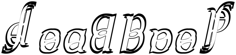 Ambigram for deadbeef in Constani